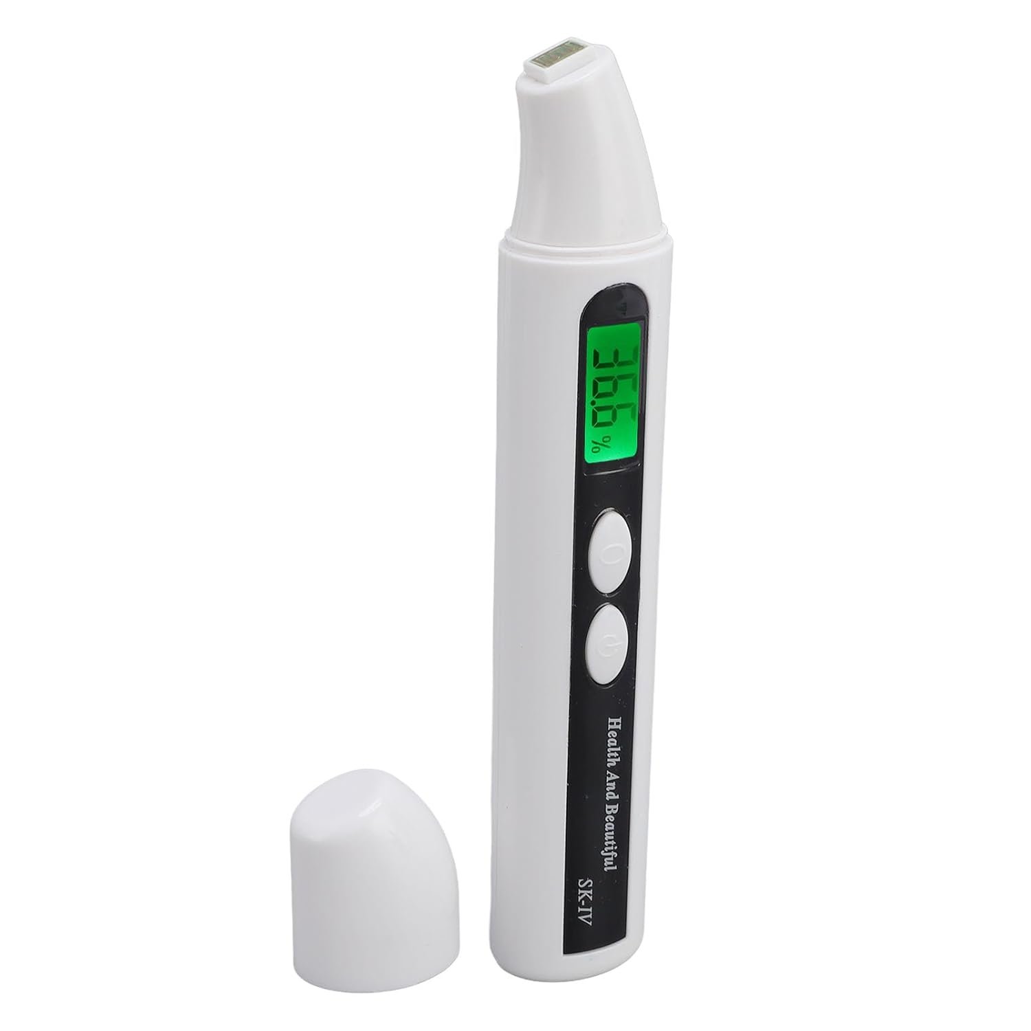 Skin Hydration Tester Meter Digital LCD Display Backlight for Care Analysis Hydration Detector Digital Skin Oil Tester Skin Hydration Tester Skin Hydration Meter