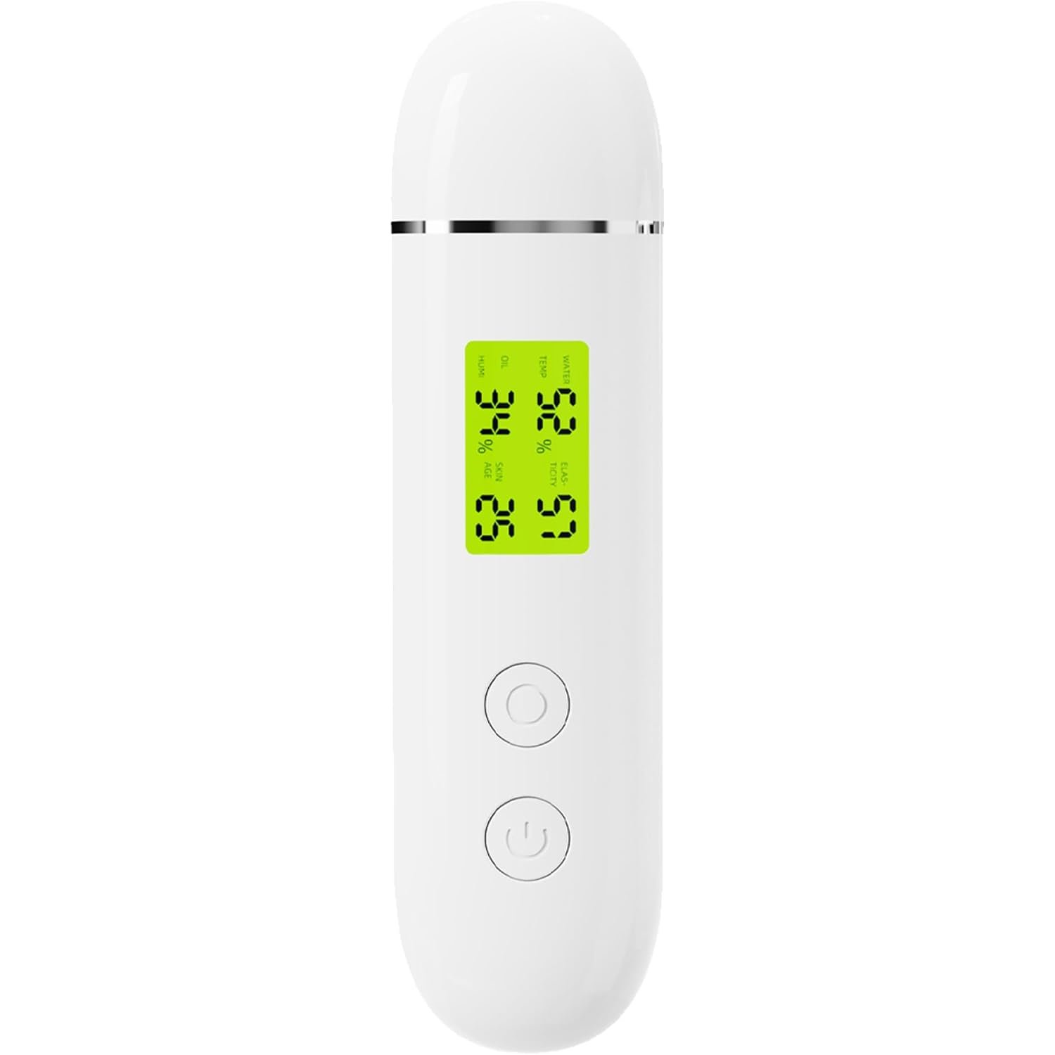 Skin Hydration Tester, Rechargeable Moisture Tester Digital LCD Display Skin Oil Content Analyzer Face Care Tool for Beauty Salon Spa Gift, Hydration Monitor