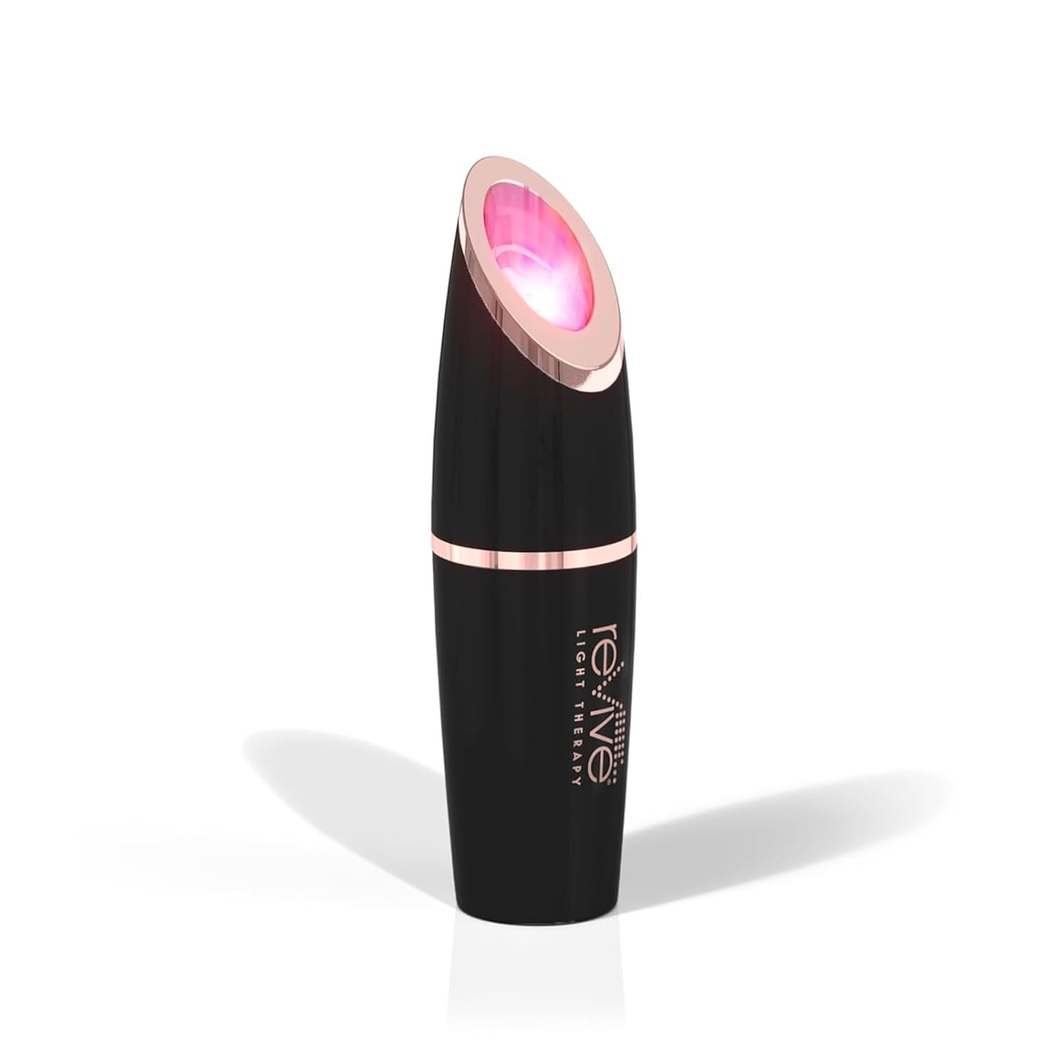 reVive Light Therapy Lux Collection Spot Acne Device, Portable Red & Blue Light LED Therapy Products for Blemish-Prone Skin, Rechargeable, On-The-Go Face Tools for Skincare, Black