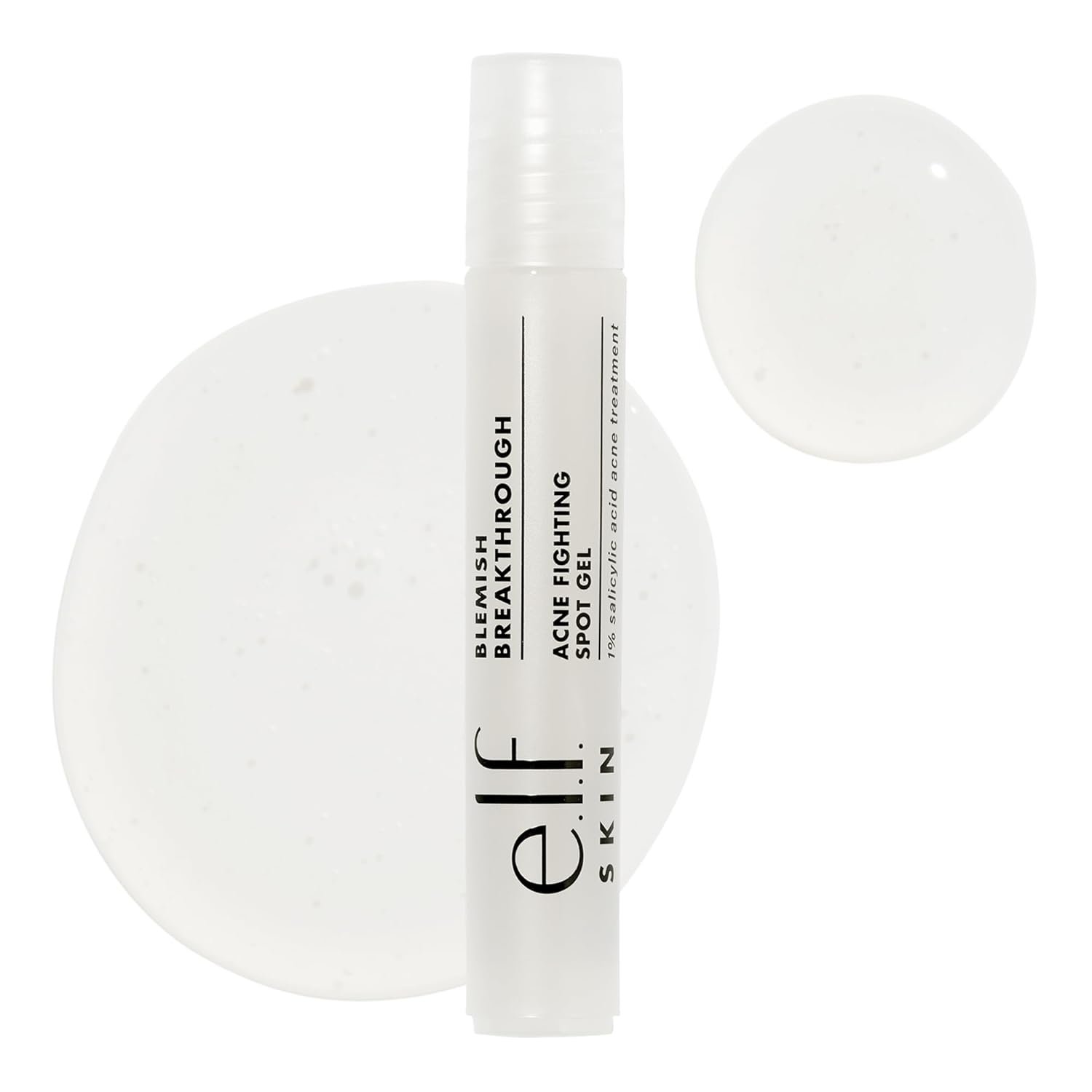 e.l.f. SKIN Blemish Breakthrough Blemish Fighting Spot Gel, Roll-on Blemish Spot Gel For Targeting & Treating Blemishes, Infused With Salicylic Acid