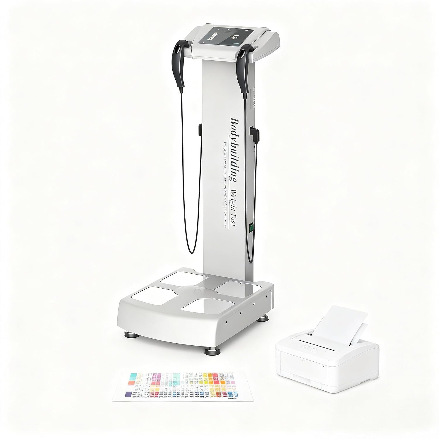 Body Fat Analyzer with Printer, Body Composition Analyzer, Body Fat Scale/Weight Scale for Accuracy 25 Key Metrics, Muscle Analysis, Body Scanner Analyzer Body Fat with BMI for Gym, Clinic, Home Use