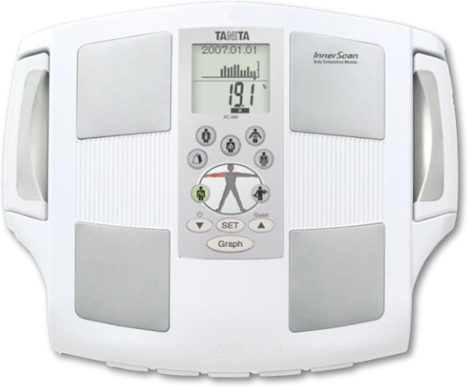 Tanita BC-568 InBody Digital Scale – Japan Technology Segmental Body Composition Analyzer with Smart BMI, Fat, Muscle Mass Measurement, and Nutrition Tracking – FDA Cleared, HSA/FSA Eligible
