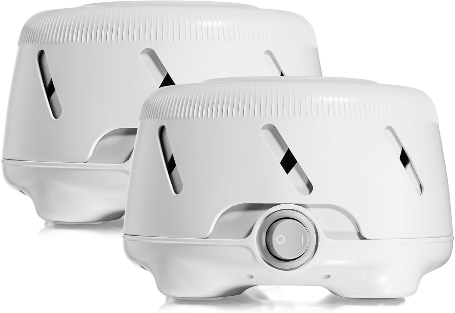 Yogasleep Dohm Uno 2 Pack White Noise Sound Machine, Real Fan Inside for Non-Looping White Noise, Sleep Aid, Office Privacy & Meditation for Adults & Baby, Registry Gift (White)