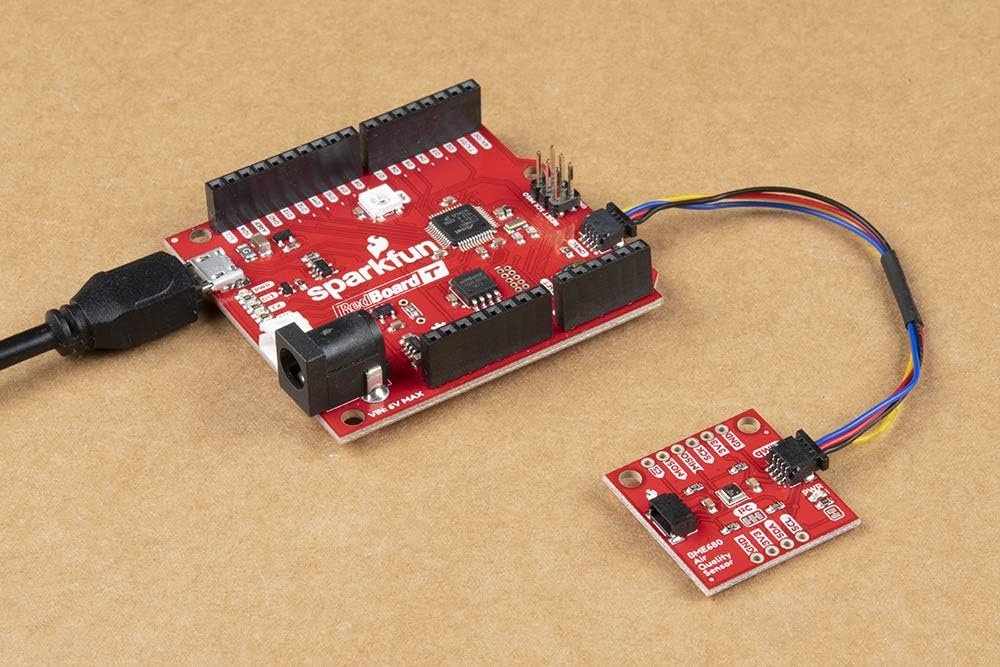 SparkFun Environmental Sensor – BME688 (Qwiic) – Gas scanning Sensor – Temperature Humidity Barometric Pressure – Scan for VOCs VSCs and Other Gasses in The Parts per Billion Range ppb