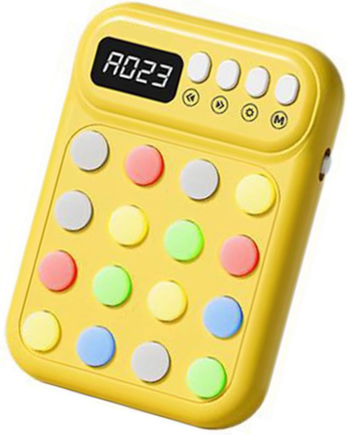 Handheld Cognitive Development Game Device for Colorful Modifiable Riddles Train Logical Thinking Screen Complimentary Learning Tool for Calm Handheld Memory Training Immediate Fit