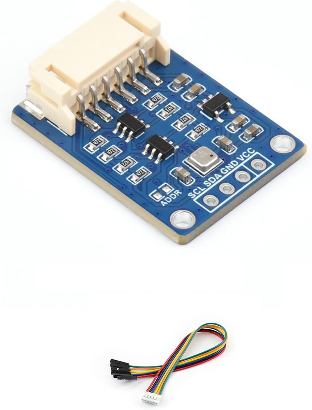 BME680 Environmental Sensor for Raspberry Pi/Raspberry Pi Pico/Arduino/ESP32, Supports Temperature/Humidity/Barometric Pressure/VOC Gas Detection, I2C and SPI 3.3V/5V Level