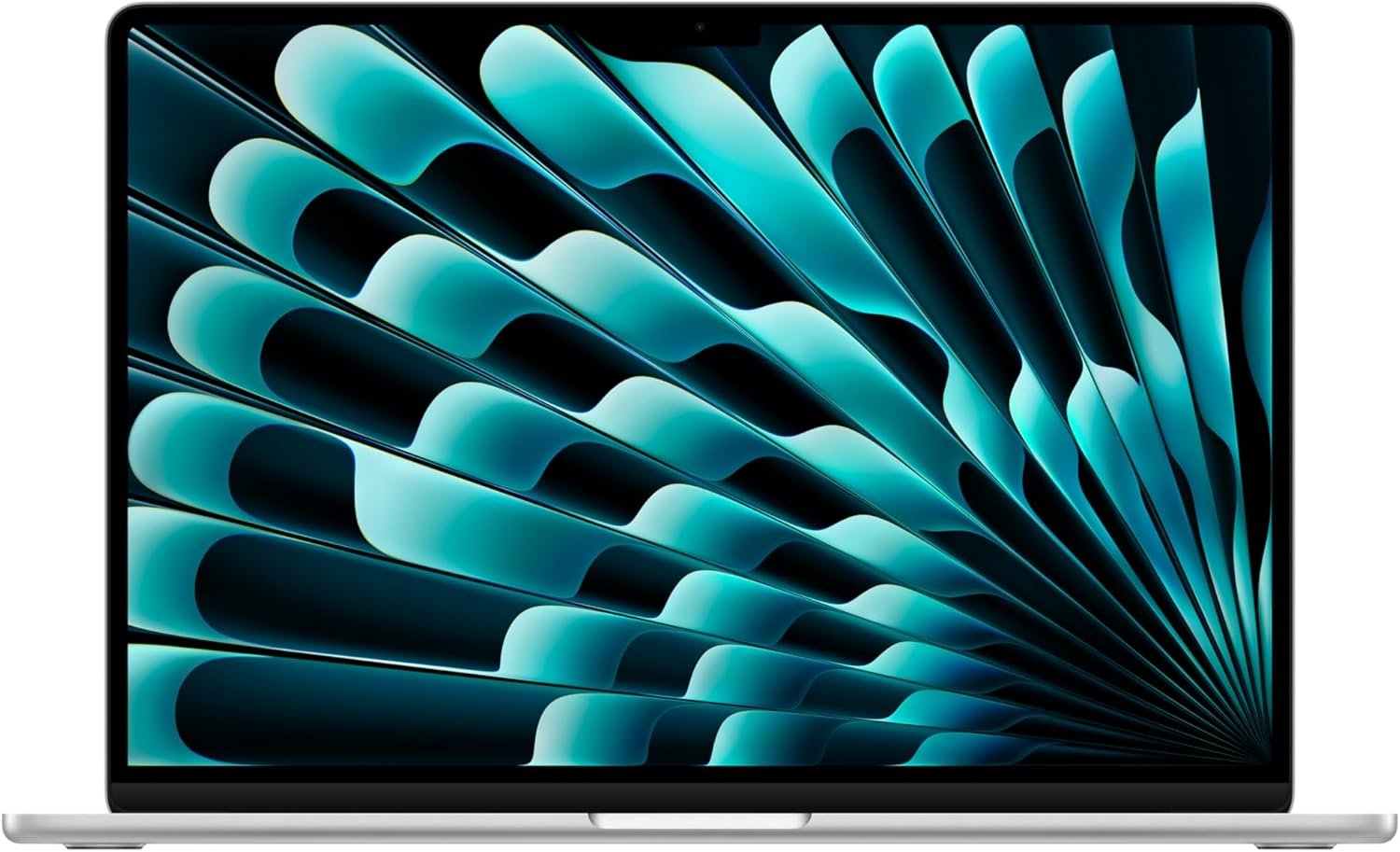2025 Apple MacBook Air with Apple M4 Chip (15-inch, 16GB RAM, 256GB SSD Storage) (QWERTY English) Silver (Renewed)