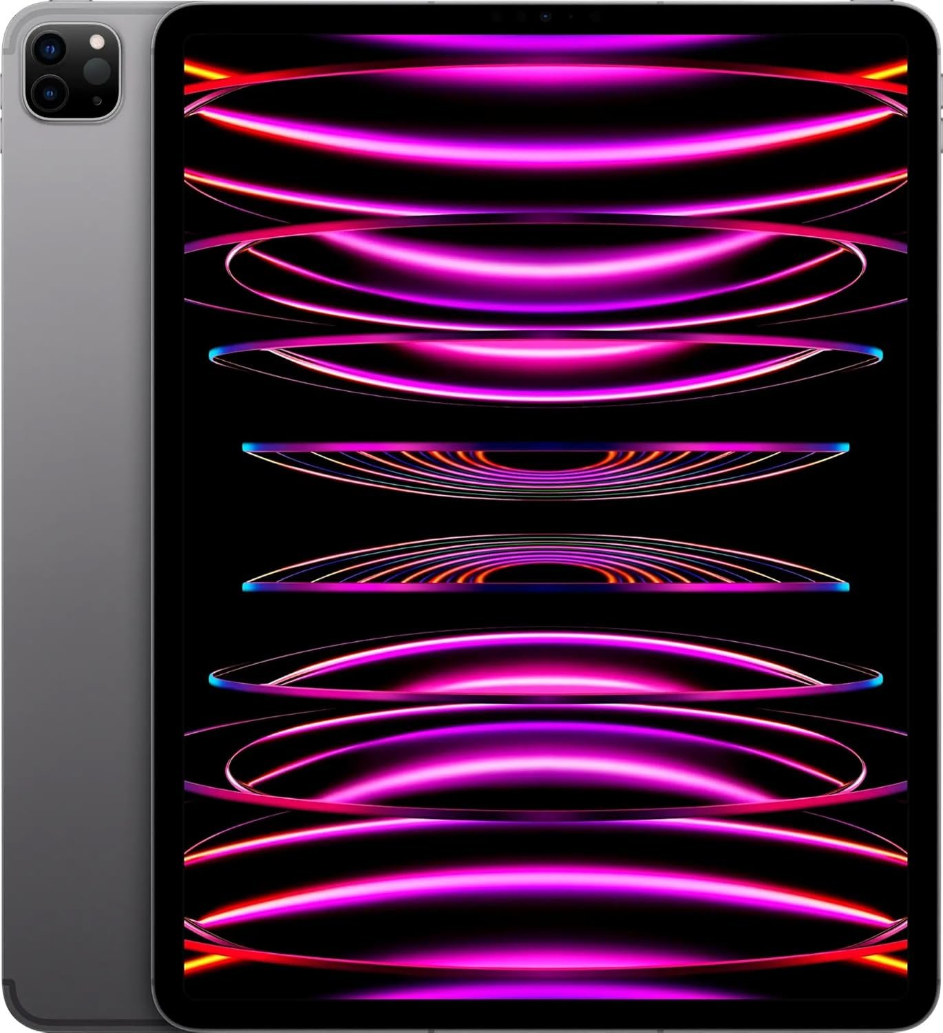 Apple 2022 iPad Pro 6th Gen (12.9-inch, Wi-Fi, 256GB) – Space Gray (Renewed Premium)