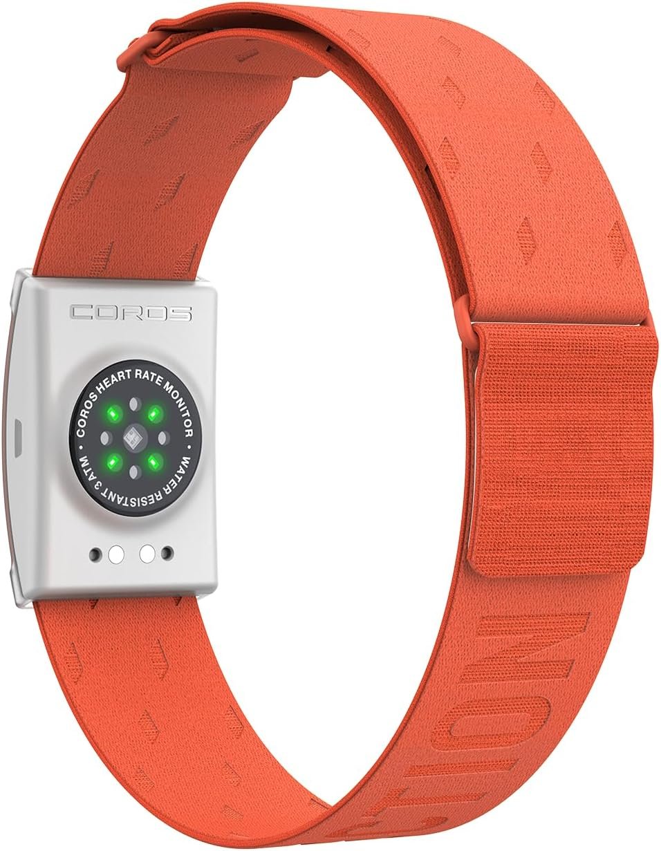 COROS Heart Rate Monitor, Comfort, Easy to wear, Auto-wear Detection, Advanced Sensor, Precise Data, Bluetooth, 38 Hours Battery Life, Connects up to 3 Devices at Once