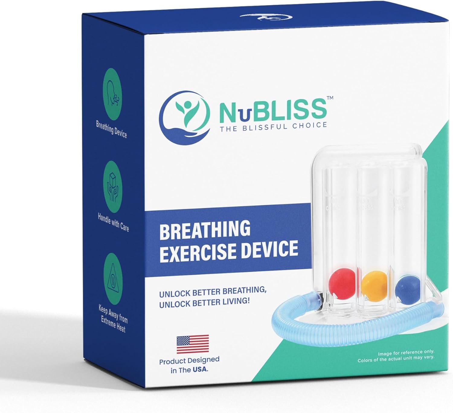 Nubliss Vitality Trainer with Adjustable Resistance Settings for Enhanced Control, Strength and Stamina, Exercise Trainer, Easy to Clean – 2.0