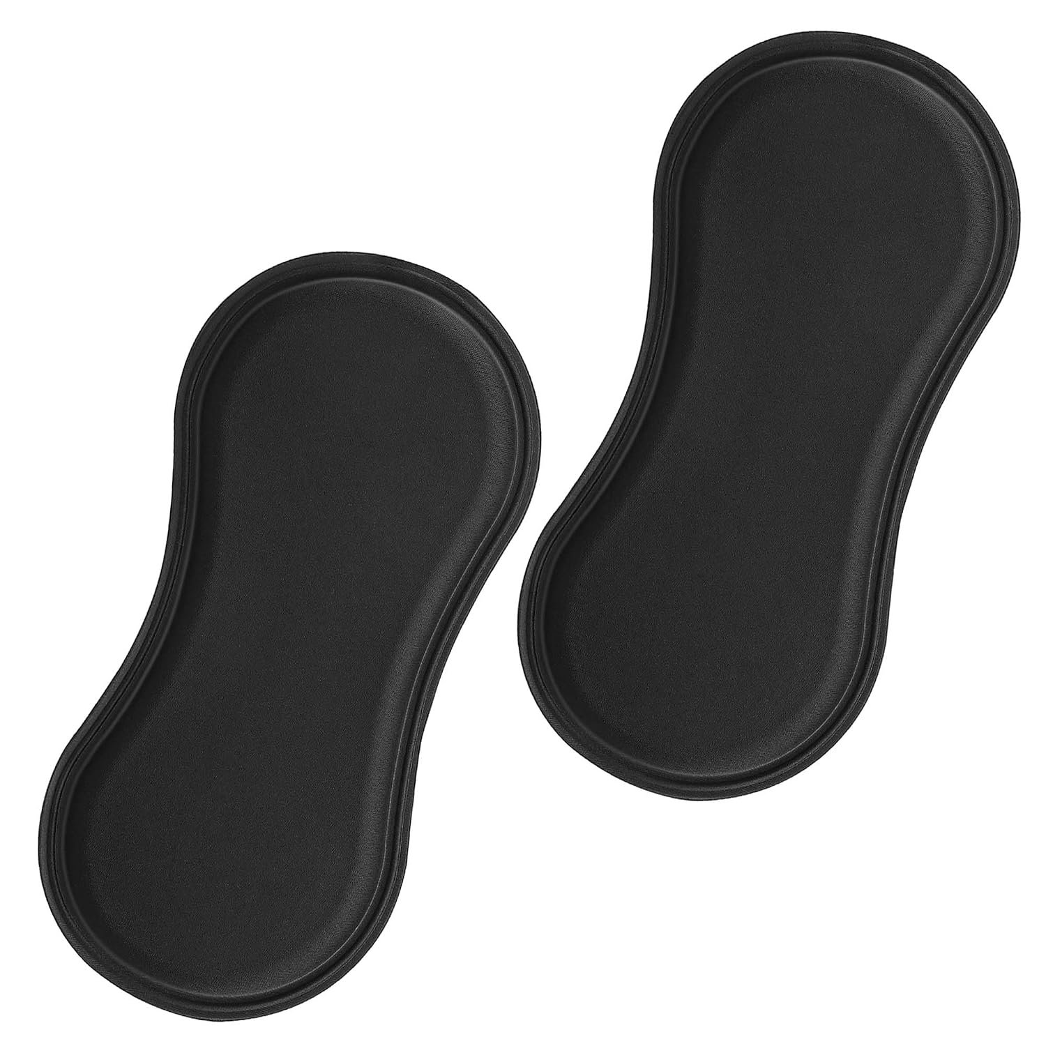 Wehhbtye 2Pcs Post Surgery Lipo Foams, Abdominal Side Compression Board, 11.8” x 5.5” Black Lipo Foam Lateral Protector for Post Surgery Recovery Waist Filling Skin Anti-Sagging