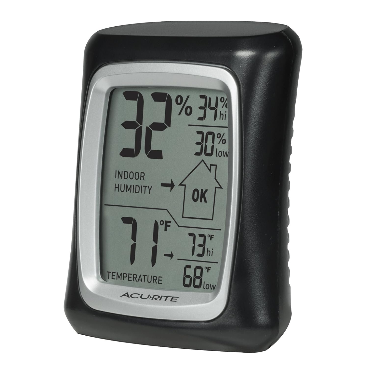 AcuRite Thermometer & Hygrometer with Humidity Gauge, Magnetic Only