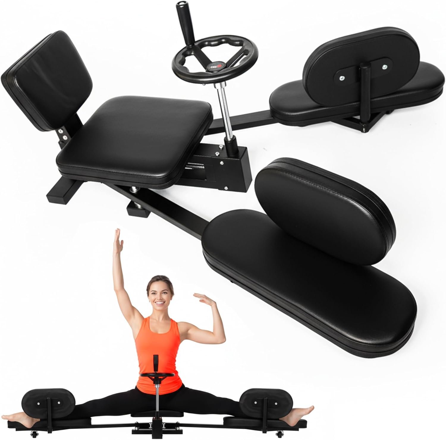 Professional Leg Stretcher for Adductor Stretching up to 180°, Leg Spreader Machine, Split Trainer for Legs – Ideal for Martial Arts, Ballet, and Daily Training