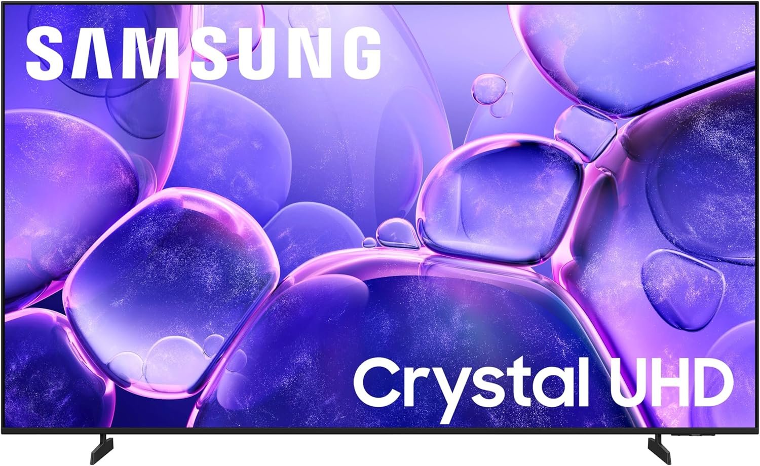 Samsung 65-Inch Class Crystal UHD U8000F 4K Smart TV (2025 Model) Endless Free Content, Processor, MetalStream Design, Knox Security, Alexa Built-in