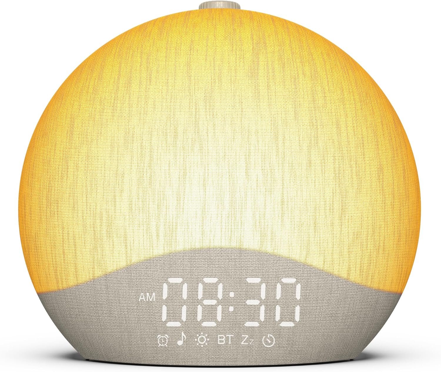 ecozy Sunrise Alarm Clock, White Noise Machine, Sound Machine for Bedroom, Wake Up Light with BT Speaker, 26 Sleep Sounds, 17 Night Lights, Dimmable Digital Clock for Adults, Kids
