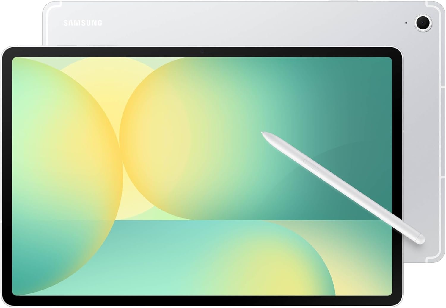 Samsung Galaxy Tab S10 FE+ 13.1” 128GB WiFi Android Tablet, Large Display, Long Battery Life, Exynos 1580 Processor, IP68, Water-Resistant, 90 Hz Refresh, S Pen for Note-Taking, US Version, Silver