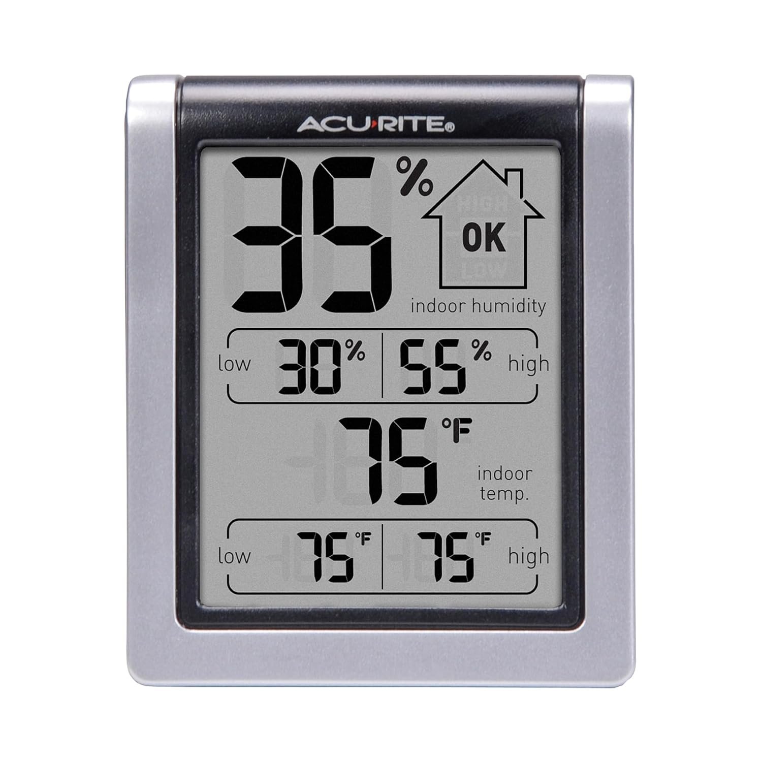 AcuRite Digital Indoor Thermometer and Hygrometer, Classic
