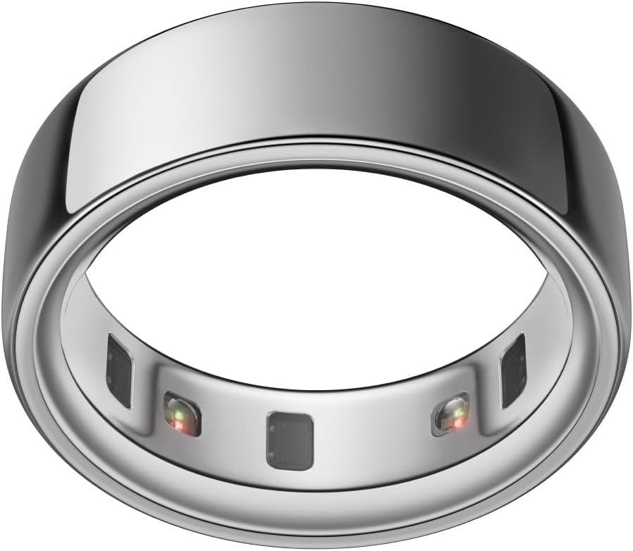 OURA Ring 4 Smart Ring – Silver – Size 11